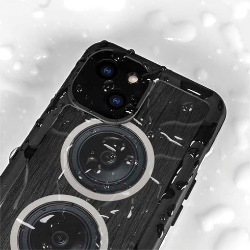 Boom Box Speakers iPhone 13 Mini Waterproof Case