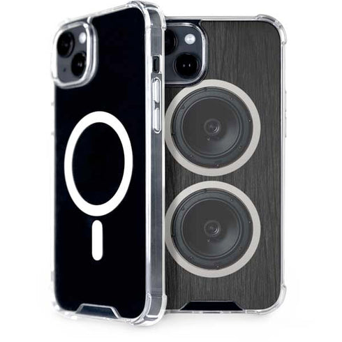 Boom Box Speakers iPhone 15 Plus MagSafe Case