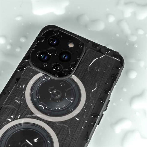 Boom Box Speakers iPhone 14 Pro Max Waterproof Case