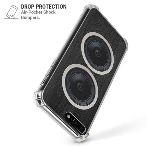 Boom Box Speakers iPhone 7/8 Plus Clear Case