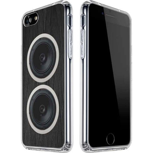 Boom Box Speakers iPhone SE (2nd & 3rd Gen) Clear Case