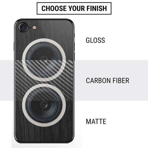 Boom Box Speakers iPhone SE (2nd & 3rd Gen) Skin
