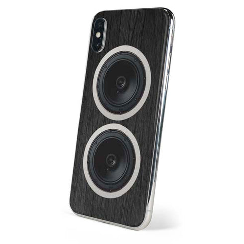 Boom Box Speakers iPhone X Skin