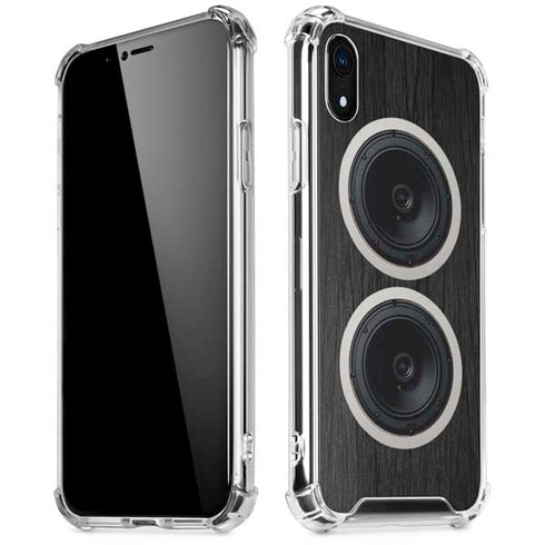 Boom Box Speakers iPhone XR Clear Case