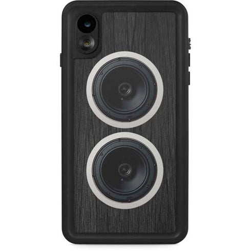 Boom Box Speakers iPhone XR Waterproof Case