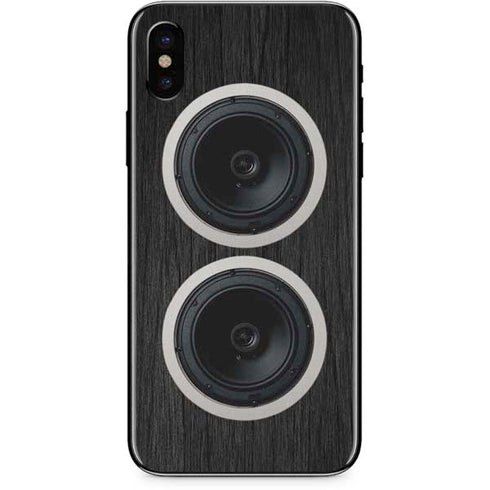Boom Box Speakers iPhone XS Max Skin