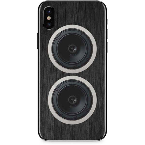 Boom Box Speakers iPhone XS Skin
