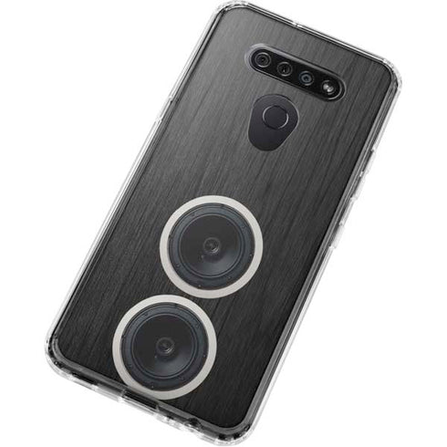 Boom Box Speakers LG K51/Q51 Clear Case