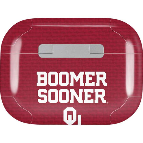 University of Oklahoma Boomer Sooner AirPods Pro 2nd Gen Skin