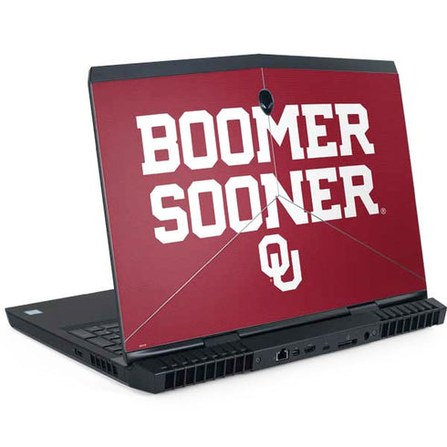 University of Oklahoma Boomer Sooner Dell Alienware Skin
