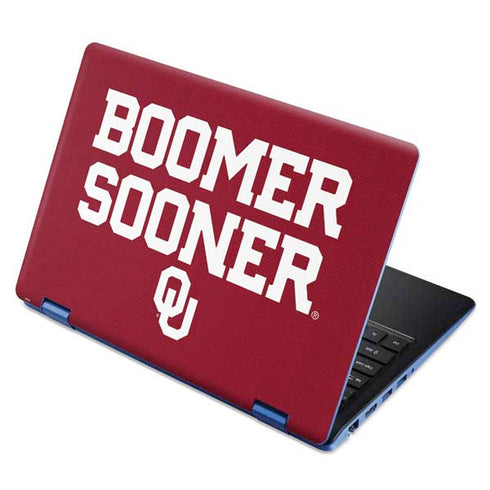 University of Oklahoma Boomer Sooner Aspire R11 11.6in Skin