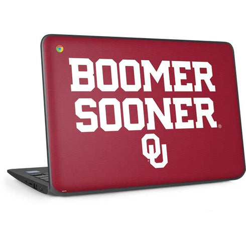 University of Oklahoma Boomer Sooner HP Chromebook Skin