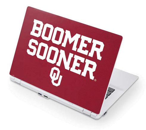 University of Oklahoma Boomer Sooner Acer Chromebook Skin