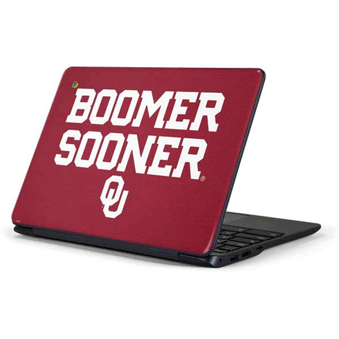 University of Oklahoma Boomer Sooner Samsung Chromebook Skin