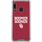 University of Oklahoma Boomer Sooner Galaxy A30 Clear Case