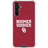 University of Oklahoma Boomer Sooner Galaxy A54 5G Clear Case