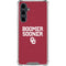 University of Oklahoma Boomer Sooner Galaxy S23 FE Clear Case