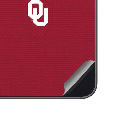 University of Oklahoma Boomer Sooner Galaxy S23 FE Skin