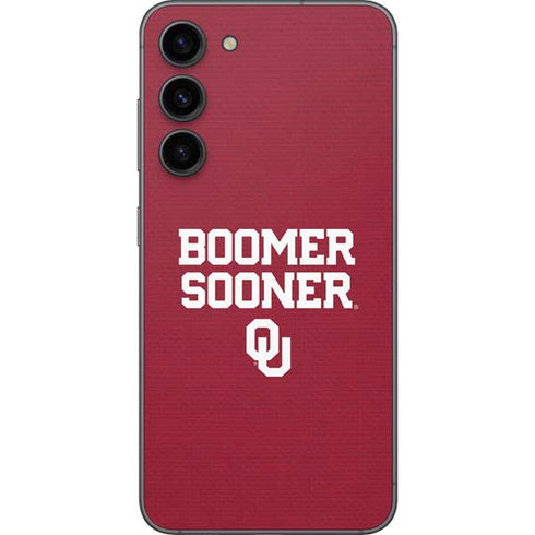 University of Oklahoma Boomer Sooner Galaxy S23 Plus Skin