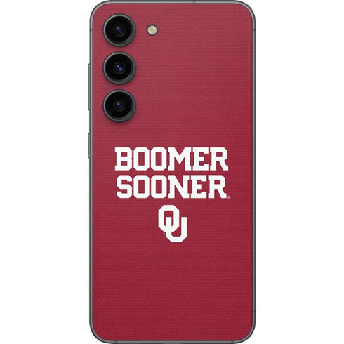 University of Oklahoma Boomer Sooner Galaxy S23 Skin