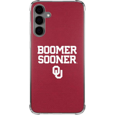 University of Oklahoma Boomer Sooner Galaxy S24 Plus Clear Case