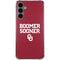University of Oklahoma Boomer Sooner Galaxy S24 Plus Clear Case