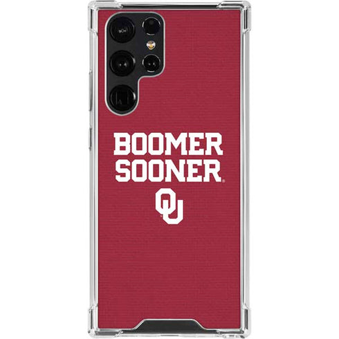 University of Oklahoma Boomer Sooner Galaxy S24 Ultra Clear Case