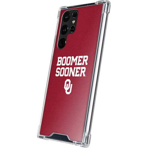 University of Oklahoma Boomer Sooner Galaxy S24 Ultra Clear Case