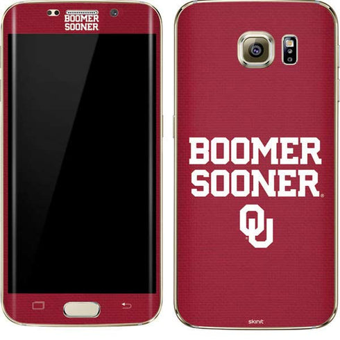 University of Oklahoma Boomer Sooner Galaxy S7 Edge Skin