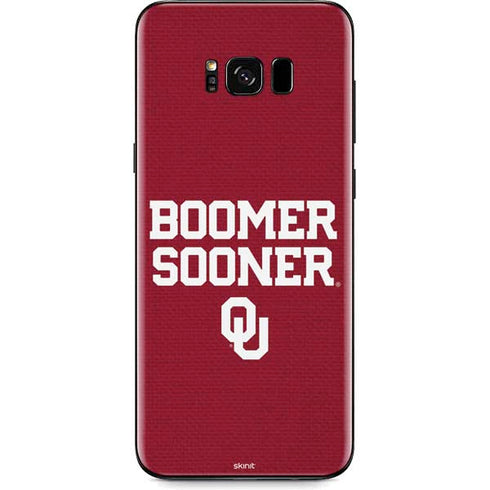 University of Oklahoma Boomer Sooner Galaxy S8 Skin