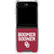 University of Oklahoma Boomer Sooner Galaxy Z Flip5 5G Clear Case