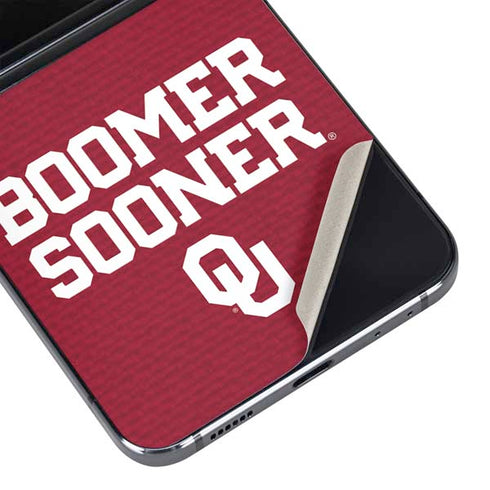 University of Oklahoma Boomer Sooner Galaxy Z Flip5 5G Skin