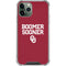 University of Oklahoma Boomer Sooner iPhone 11 Pro Max Clear Case