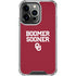 University of Oklahoma Boomer Sooner iPhone 15 Pro Clear Case
