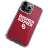 University of Oklahoma Boomer Sooner iPhone 15 Pro Clear Case