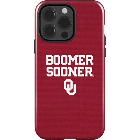 University of Oklahoma Boomer Sooner iPhone 15 Pro Impact Case