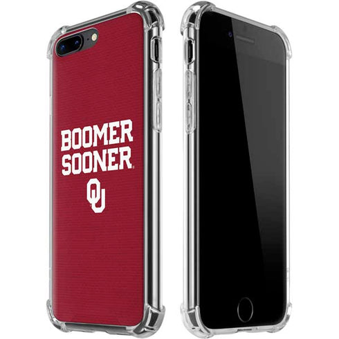 University of Oklahoma Boomer Sooner iPhone 7/8 Plus Clear Case