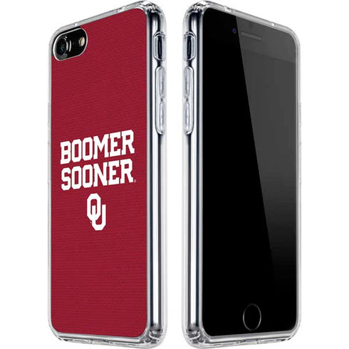 University of Oklahoma Boomer Sooner iPhone SE (2nd & 3rd Gen) Clear Case