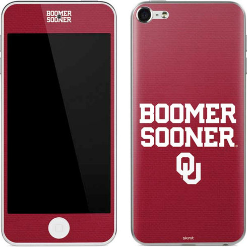 University of Oklahoma Boomer Sooner Apple iPod Skin
