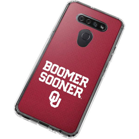 University of Oklahoma Boomer Sooner LG K51/Q51 Clear Case