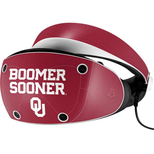 University of Oklahoma Boomer Sooner PlayStation VR2 Skin