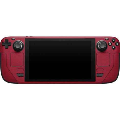 University of Oklahoma Boomer Sooner Steam Deck Handheld Gaming Computer Skin