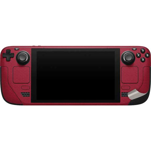 University of Oklahoma Boomer Sooner Steam Deck Handheld Gaming Computer Skin
