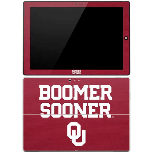 University of Oklahoma Boomer Sooner Surface Pro 3 Skin