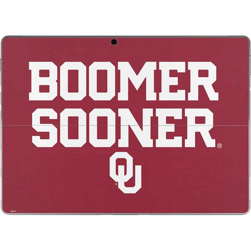 University of Oklahoma Boomer Sooner Surface Pro 9 Skin