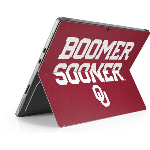 University of Oklahoma Boomer Sooner Surface Pro 9 Skin