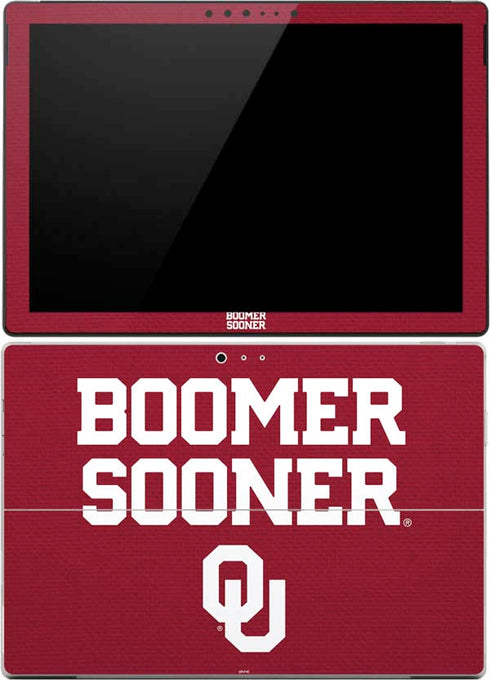 University of Oklahoma Boomer Sooner Surface Pro (2017) Skin