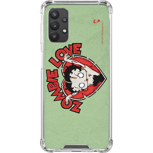 Betty Boop Zombie Love Galaxy A32 5G Clear Case