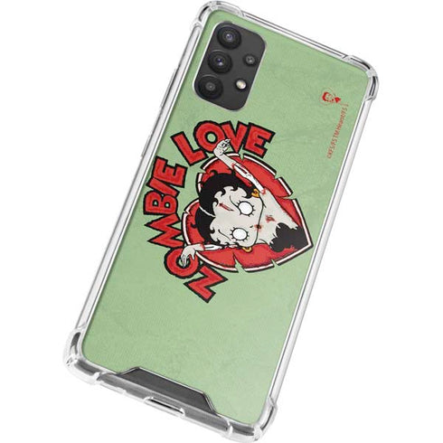Betty Boop Zombie Love Galaxy A32 5G Clear Case