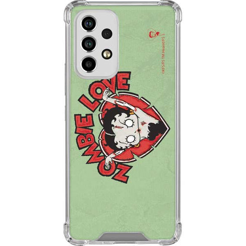 Betty Boop Zombie Love Galaxy A33 5G Clear Case